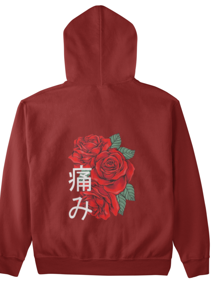 Rose Design Hoodie